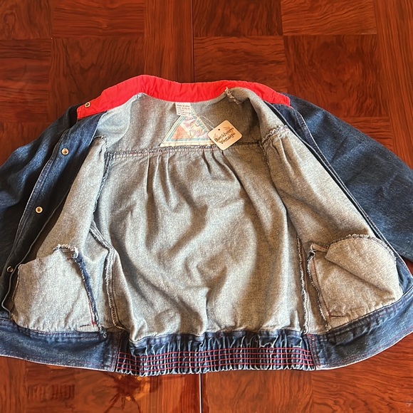 Silver Unicorn *Vintage* Jean Jacket, Size: M (10-12) **NWT** - Picture 4 of 9